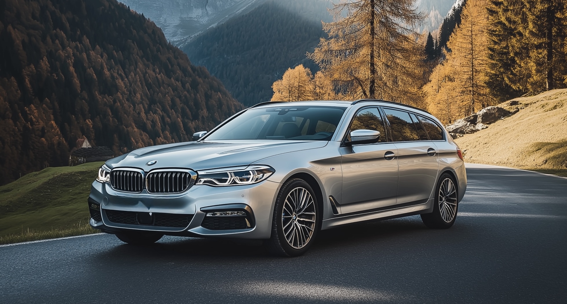 BMW 5er Touring - Rent a Car Switzerland