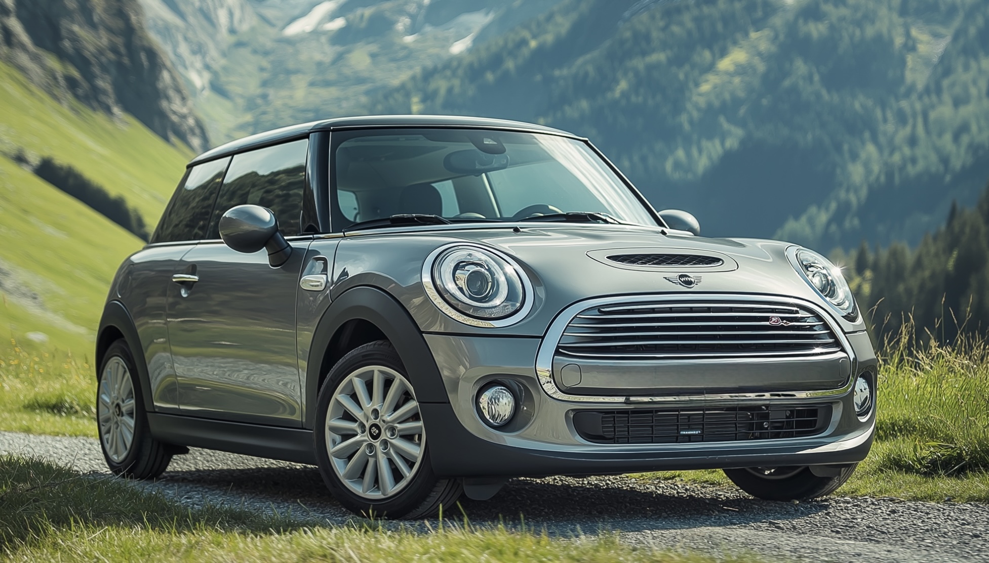 MINI Cooper Electric - Rent a Car Switzerland