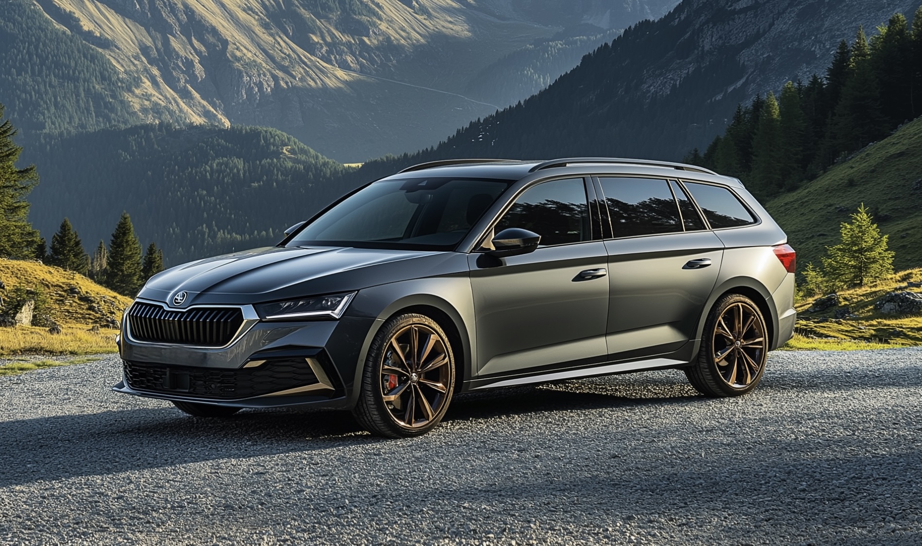 Skoda Superb Combi - Rent a Car Switzerland